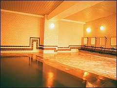 Indoor Hot Spring Bath at Takimoto Inn 