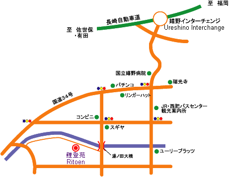 Map to Ritoen