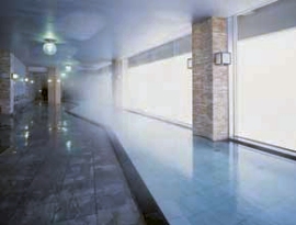 Shared Indoor Hot Spring Bath at Jozankei Grand Hotel