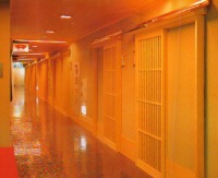 Hallway inside Nakamuraya Ryokan