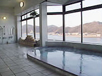 Shared Bath in the "Shinkan" (Newer Building)