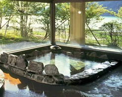 Shared Outdoor Hot Spring Bath at Azumaen