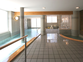 Indoor Hot Spring Bath at Iseya Ryokan