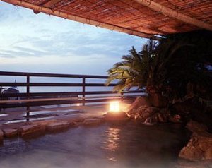 Hot Spring Bath at Iseya Ryokan