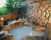 Family Hot Spring Bath at Miyazaki Ryokan