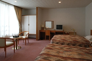 Western Style Guest Room at Yoshinoya Ryokan