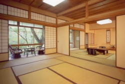 Guest Room in Yoshinonomune Cottage at Arai Ryokan