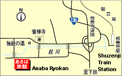 Directions to Asaba Ryokan