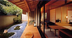 Japanese Garden at Ikona Ryokan