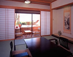 Guest Room at the Hotel Katara Fukushima with Outdoor Bath