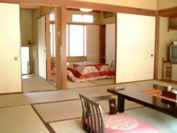 12.5 Tatami Mat and 6 Tatami Mat Guest Room at Kikuya Ryokan