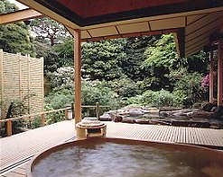 Women's Shared Hot Spring Bath at Kikuya Ryokan