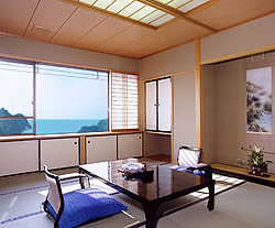 Guest Room at the Komatsu View Hotel
