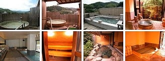 Shared Hot Spring Baths at Marukyu Ryokan