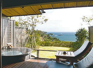 Private Outdoor Bath at Shimoda View Hotel