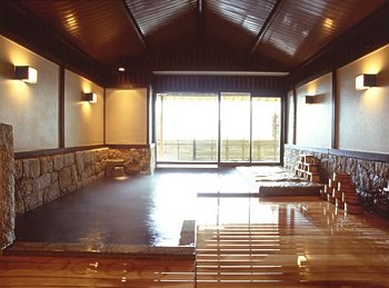 Indoor Hot Spring Bath at Tsuwabukitei