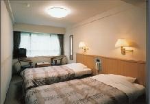 Western Style Guest Room at Sounkyo Kanko Hotel