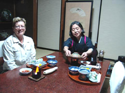 Guest at Sumiyoshi (courtesy of BC, Sydney, Australia)