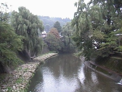 River behind Sumiyoshi