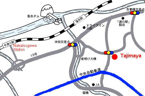Directions to Tajimaya
