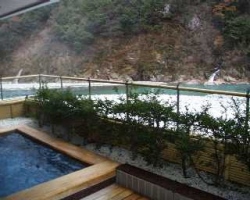 View from Shared Outdoor Hot Spring Bath at Enraku (Same Gender Only)