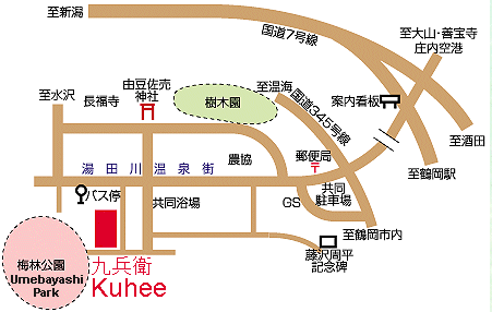 Map to Kuhee