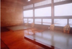 Indoor Hot Spring Bath at Omiya Ryokan