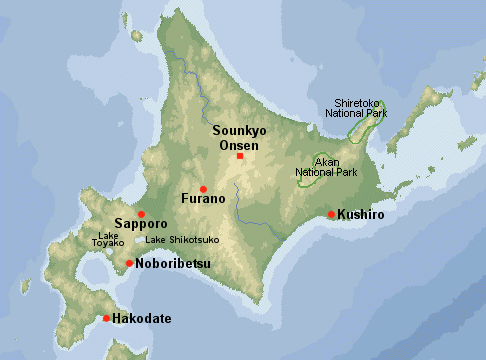 Ryokans in the Hokkaido Region