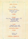 Menu in POW camp at Stalag Luft I