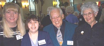 Mary Smith, Megan Smith, Aaron Kuptsow and Anita Kuptsow