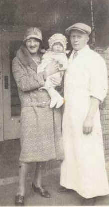 Henry, wife and daughter - New York before WWII