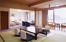 Japanese Style Guest Room at Ashiwada Hotel