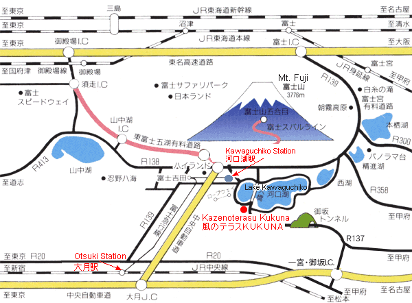 Map to Kazenoterasu Kukuna