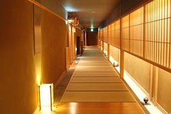 Hallway inside Bosenkan