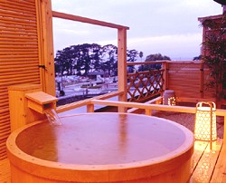 Private Outdoor Hot Spring Bath
