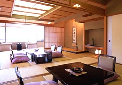 Deluxe Guest Room at the Toi Fujiya Hotel
