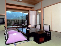 Guest Room at the Toi Fujiya Hotel